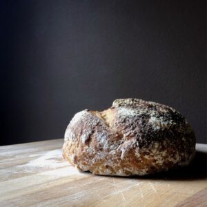 Eat with The Wooden Fork and Spoon Sourdough Loaf